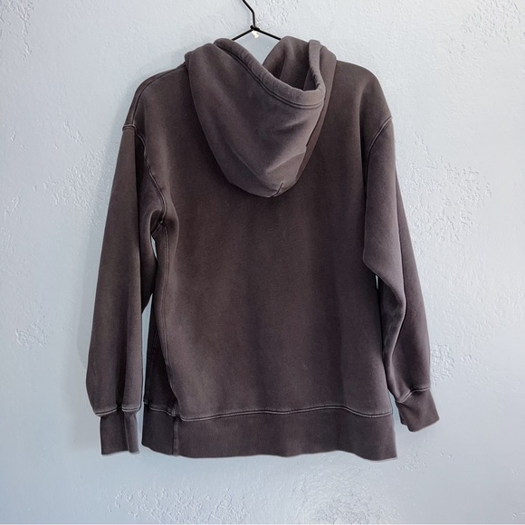 TNA Boyfriend Gray Hoodie Zipup Sweater Size 1 - Picture 2 of 8